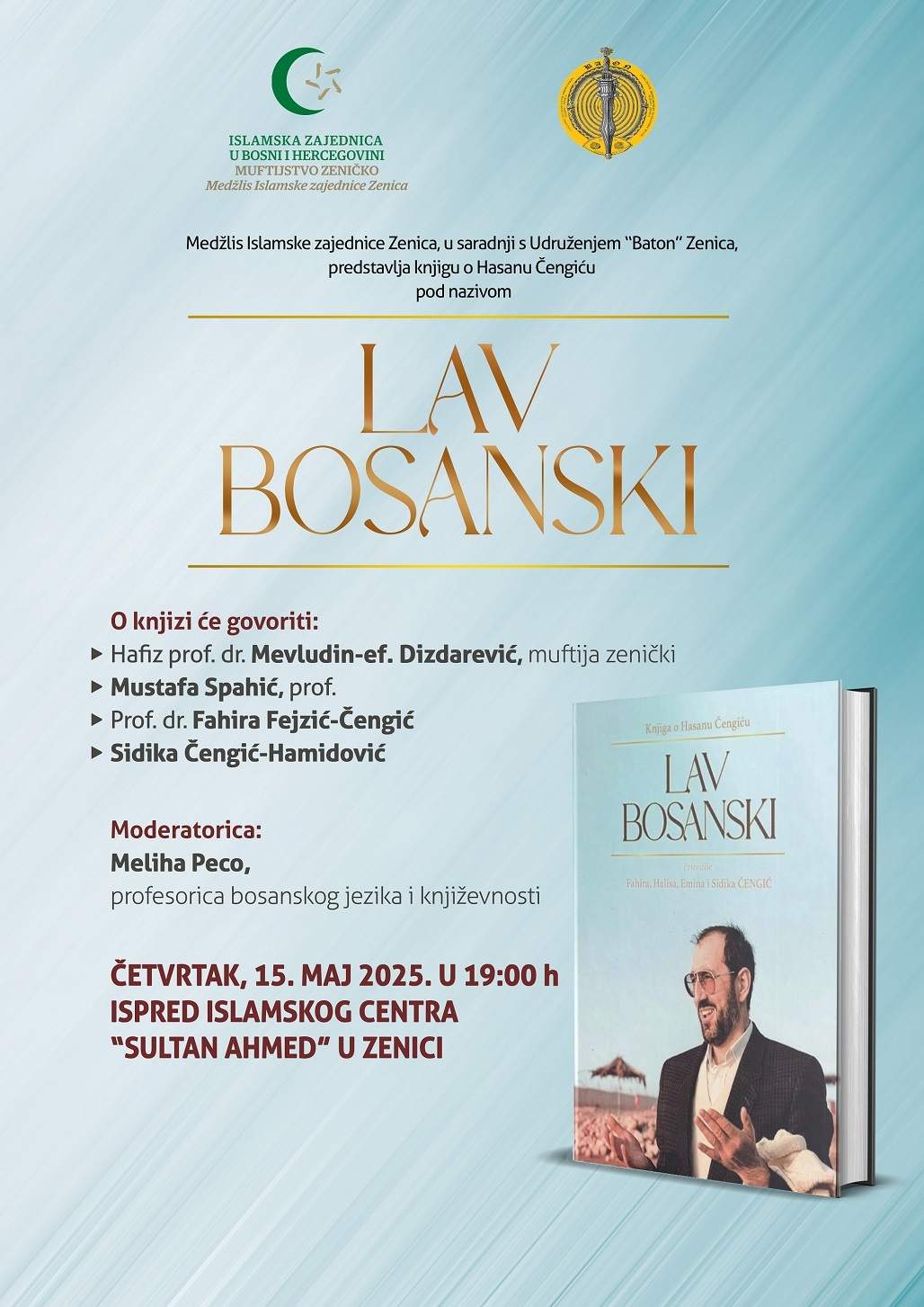 Lav bosanski1.jpg - U Zenici večeras promocija knjige o Hasanu Čengiću – “Lav bosanski”